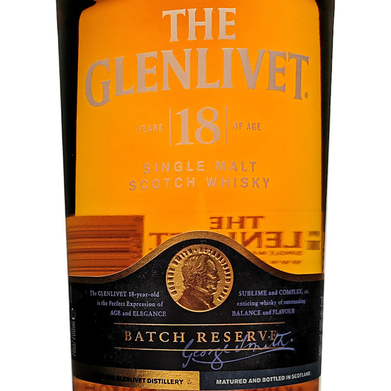 THE GLENLIVET 18 YEARS BATCH RESERVE Verona Wines